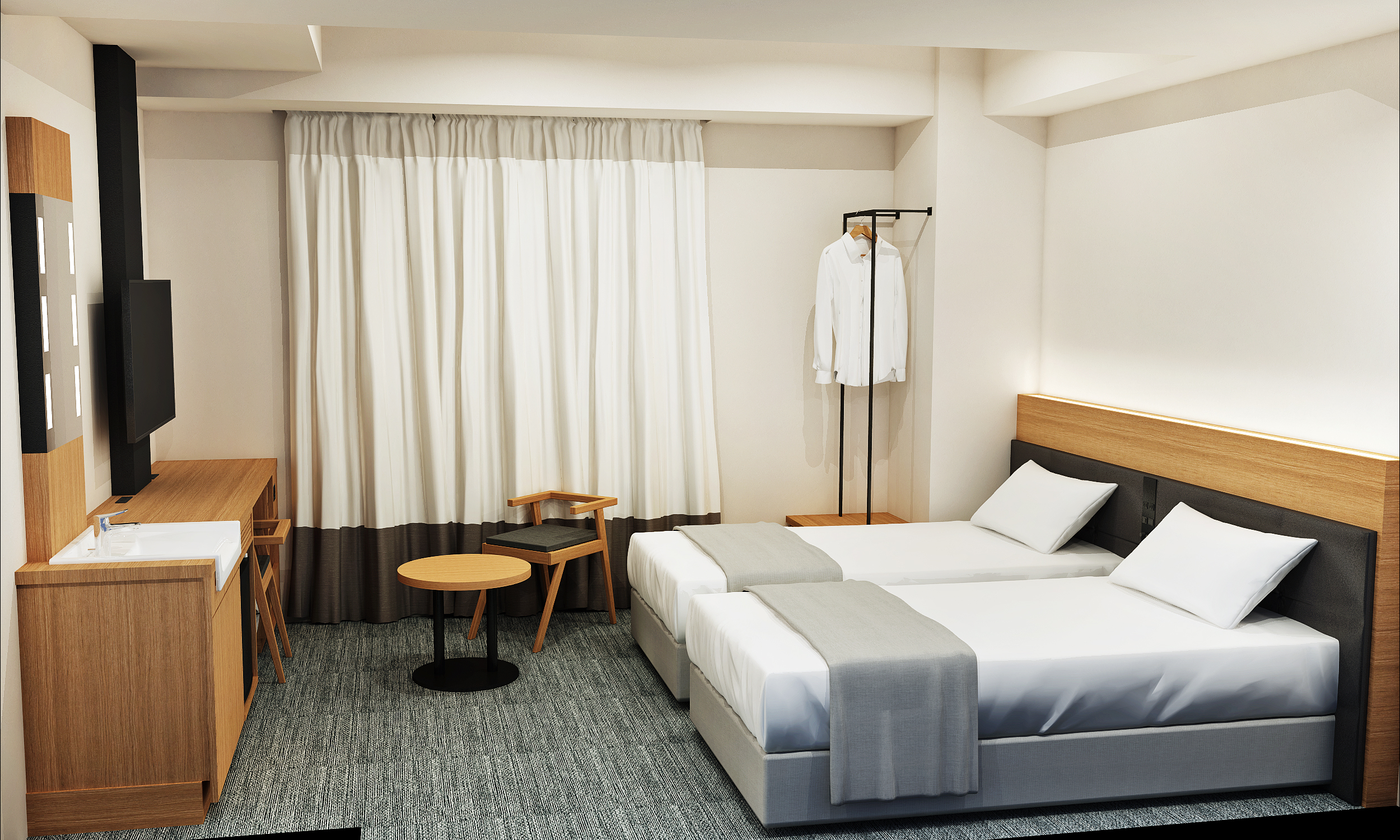 ツインルーム（客室一例）