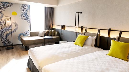 スーペリアツインルーム（客室一例）